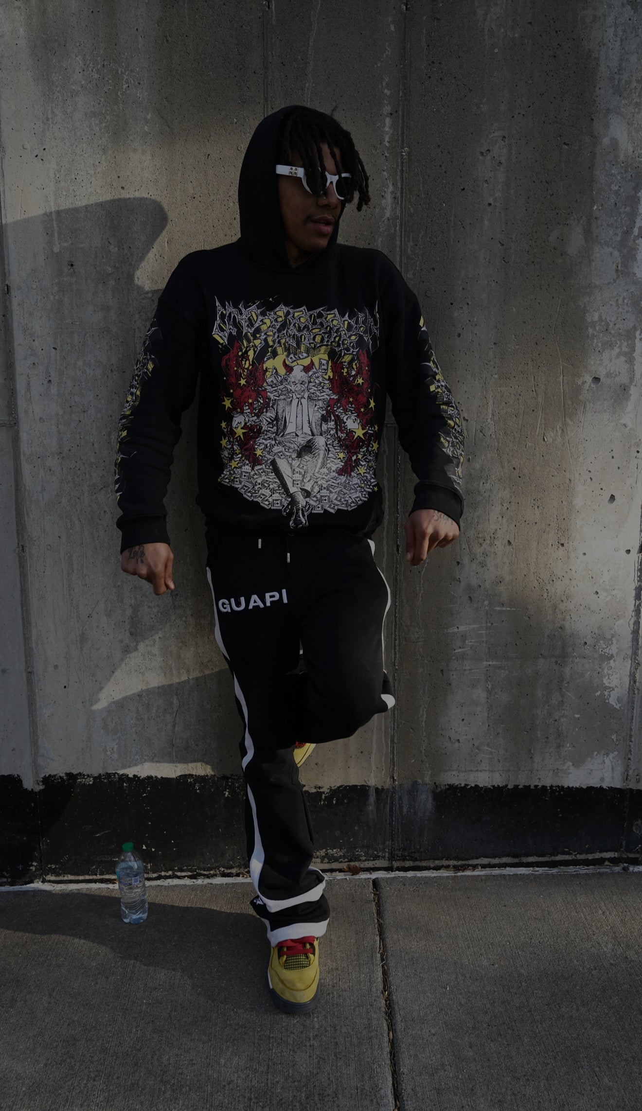 black satin hoodie undergroundfamous