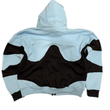 Blue Balaclava Hoodie Back