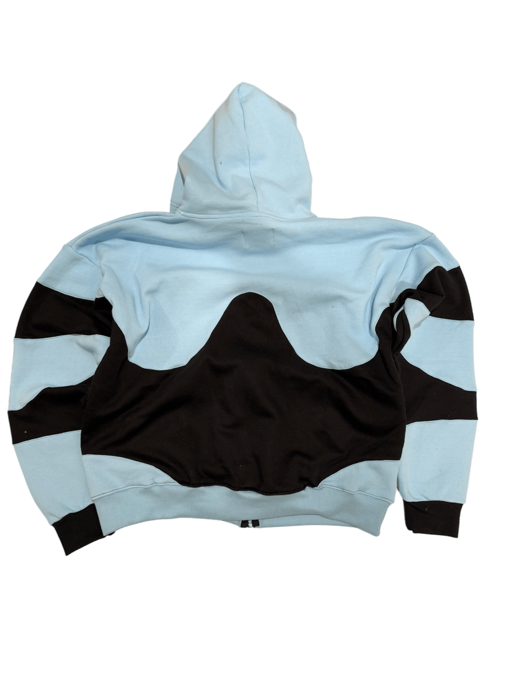 Blue Balaclava Hoodie Back
