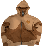 Brown Balaclava Hoodie 