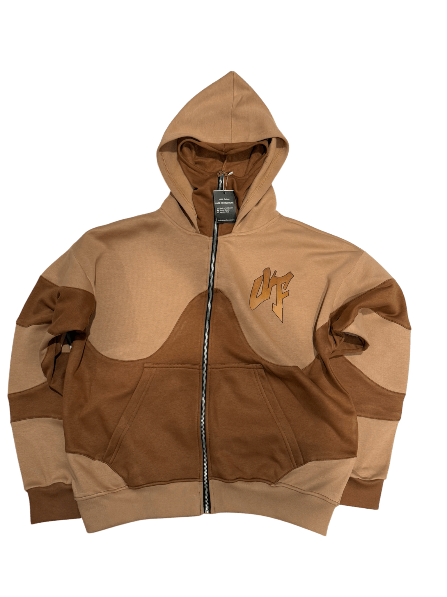 Brown Balaclava Hoodie 