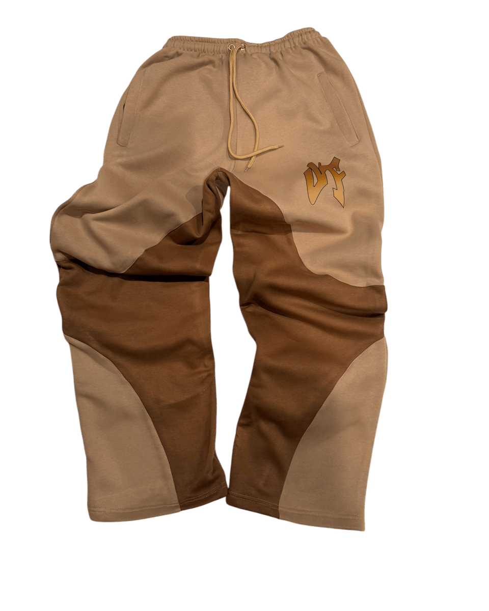 Brown Balaclava Track Pants