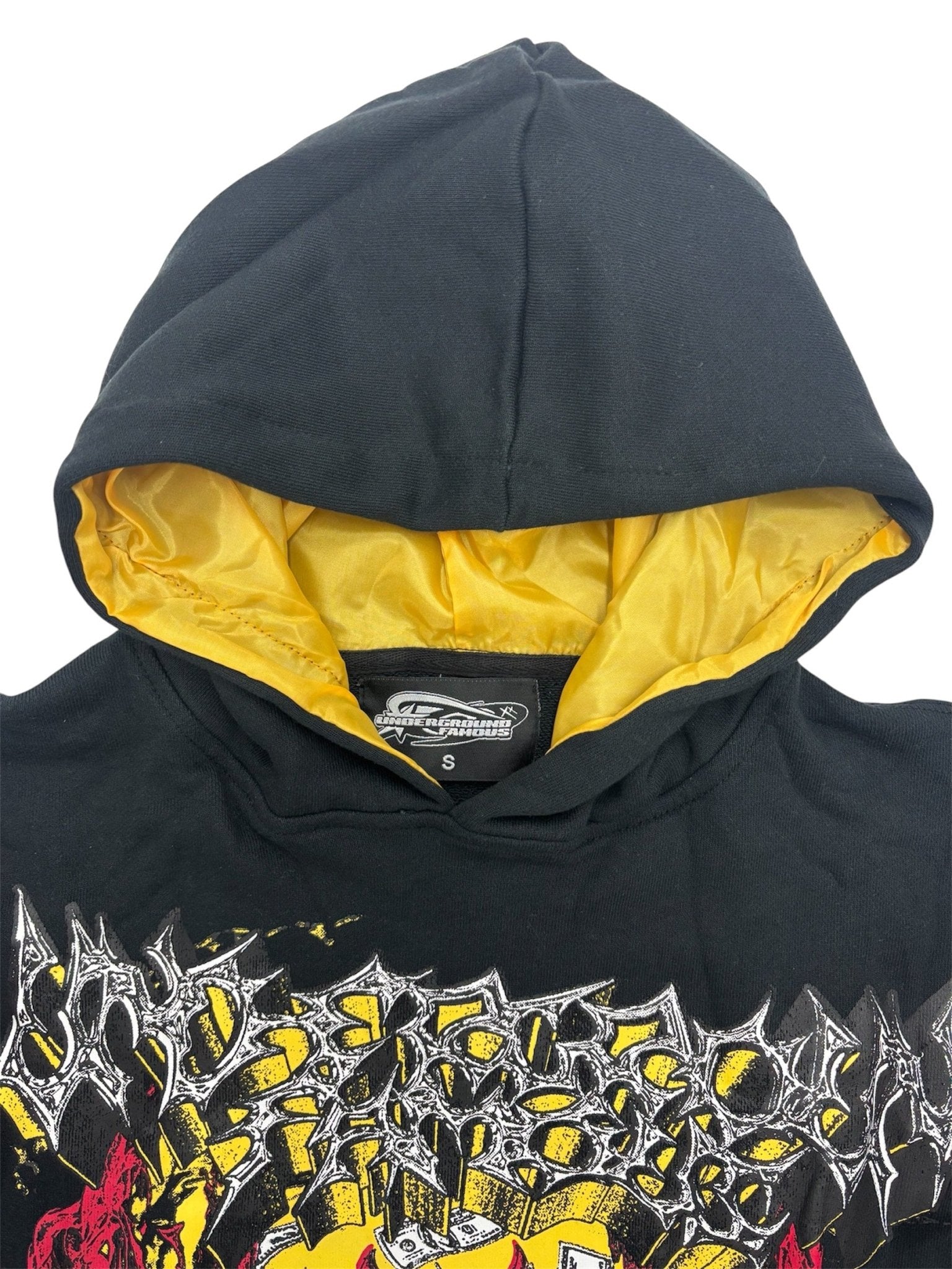 Gold Satin Hoodie
