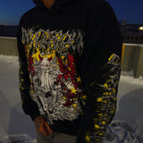 Satin hoodie
