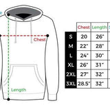 SIZING CHART HOODIES