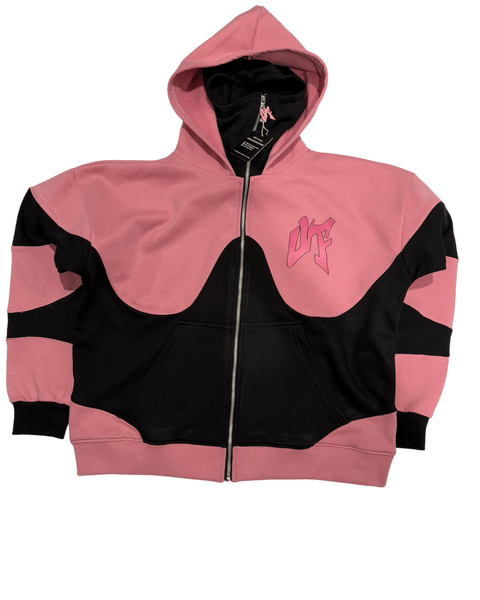 Pink Balaclava Hoodie 