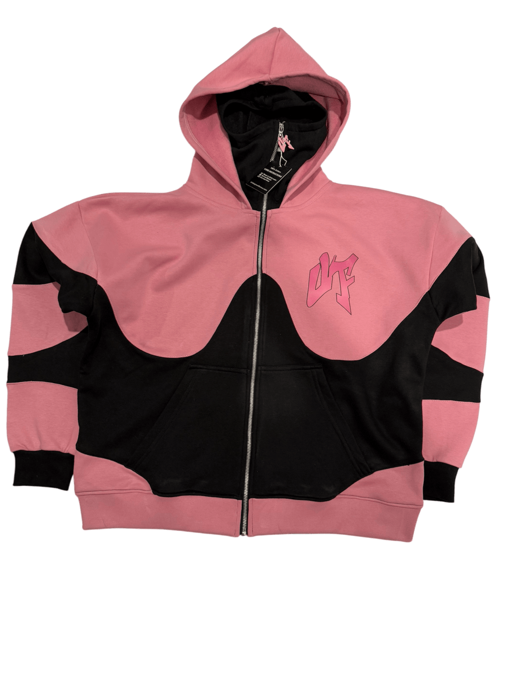 Pink Balaclava Hoodie 