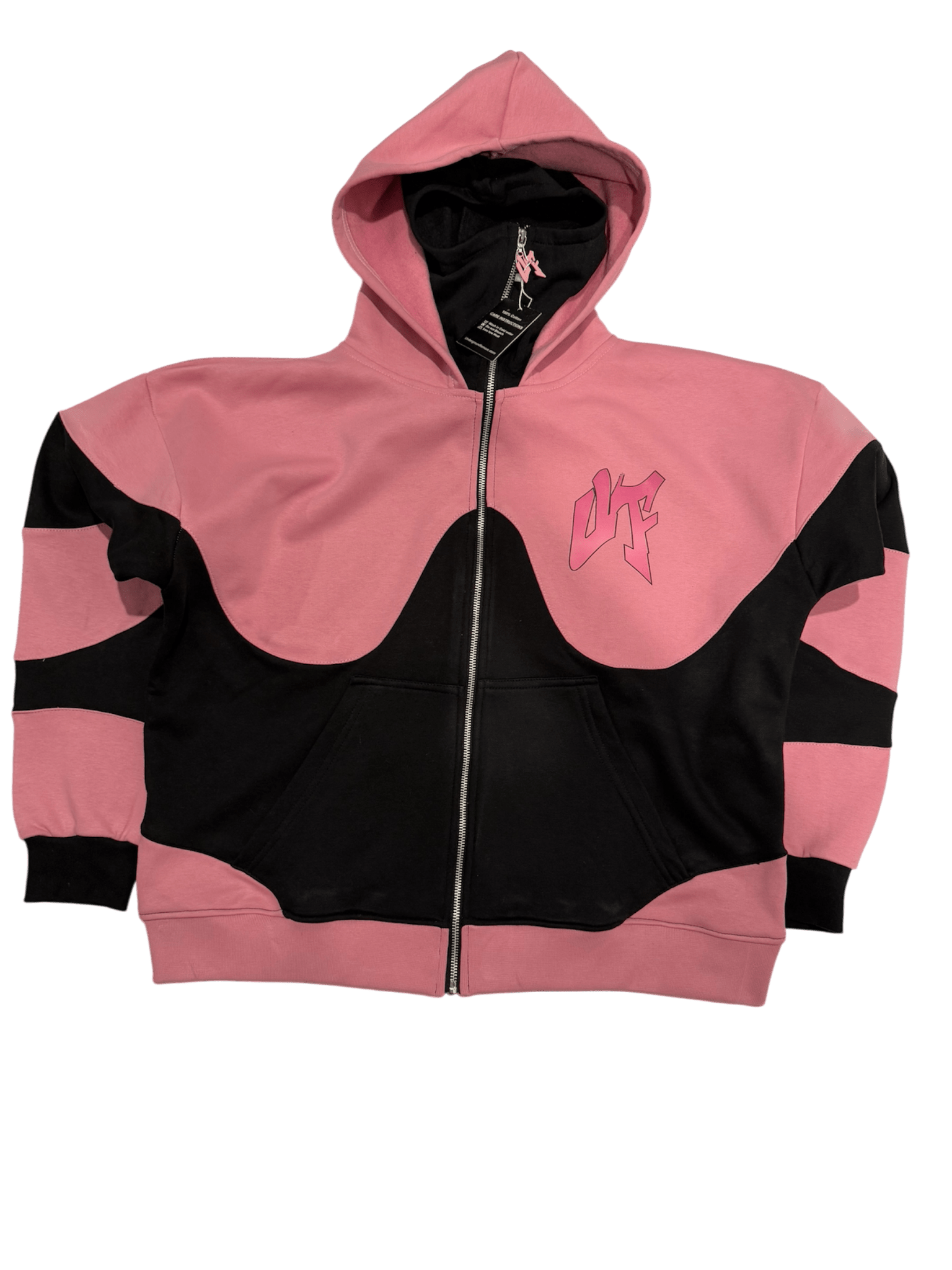 Pink Balaclava Hoodie 
