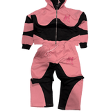 Pink Balaclava Hoodie Full Set