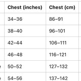 Sizing Chart Tee Shirt