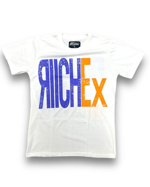 T shirt Purple and Orange Tee