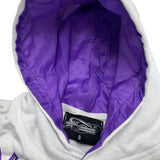 Purple Text Hoodie