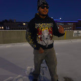Money Over Evil Gold Edition Hoodie - UndergroundFamous - Clothing Store