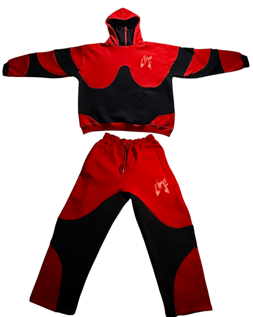 V2 Masked Vision Full Hoodie Set - UndergroundFamous - Clothing Store