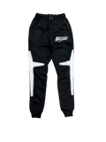 black y2k joggers